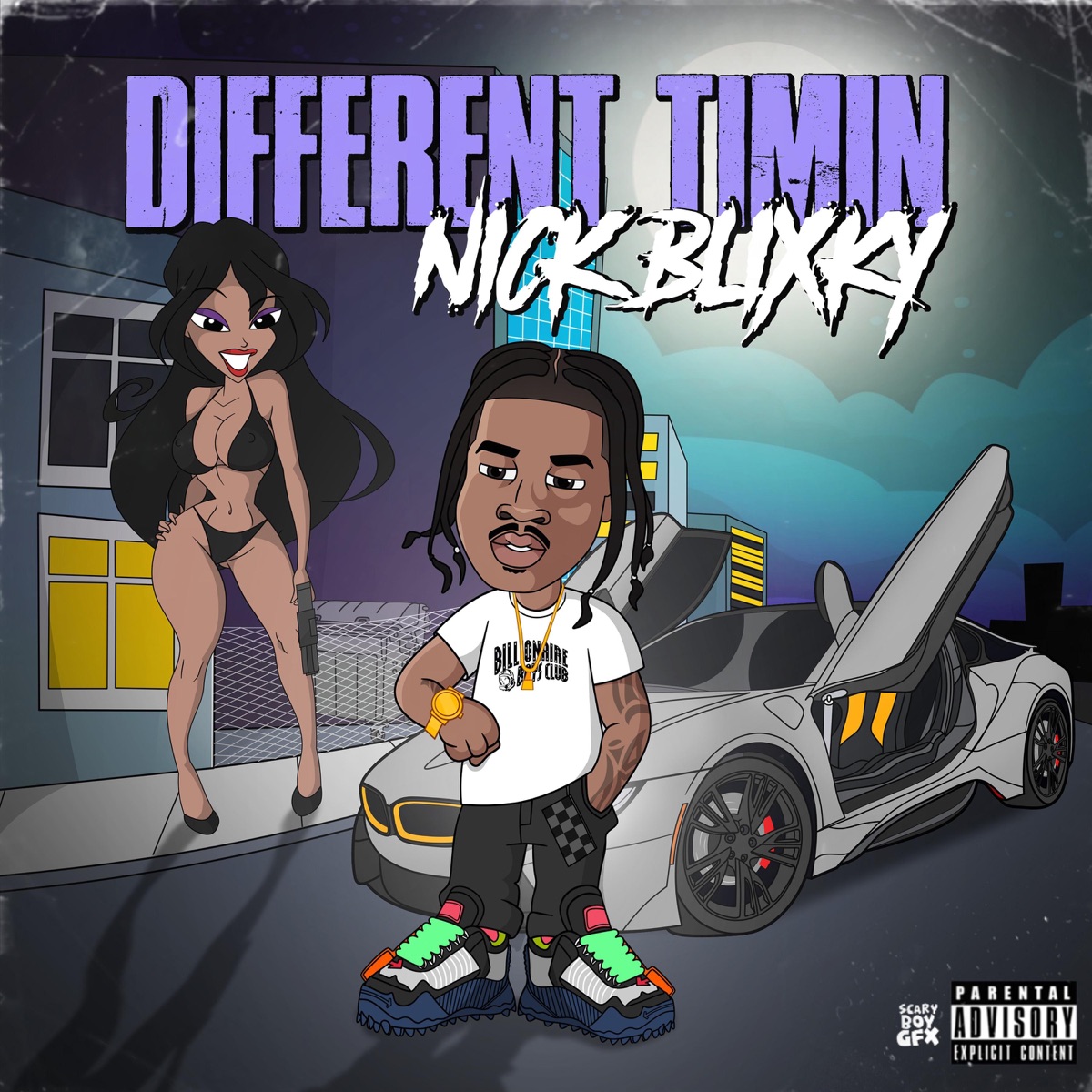 Different Timin' by Nick Blixky album cover