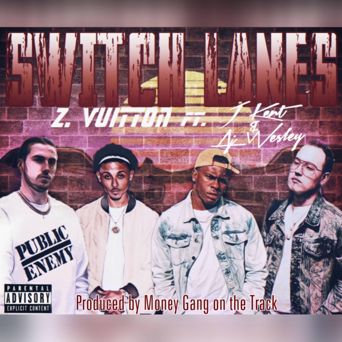 Switch Lanes (feat. J Kent & AJ Wesley) - Single by Z.Vuitton album cover