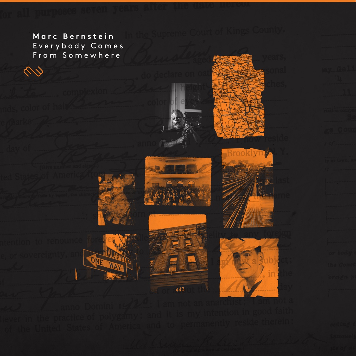Everybody Comes from Somewhere by Marc Bernstein album cover