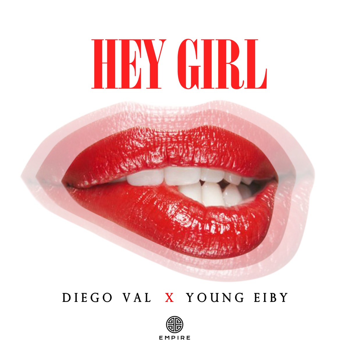 Hey Girl - Single by Diego Val & Young Eiby album cover