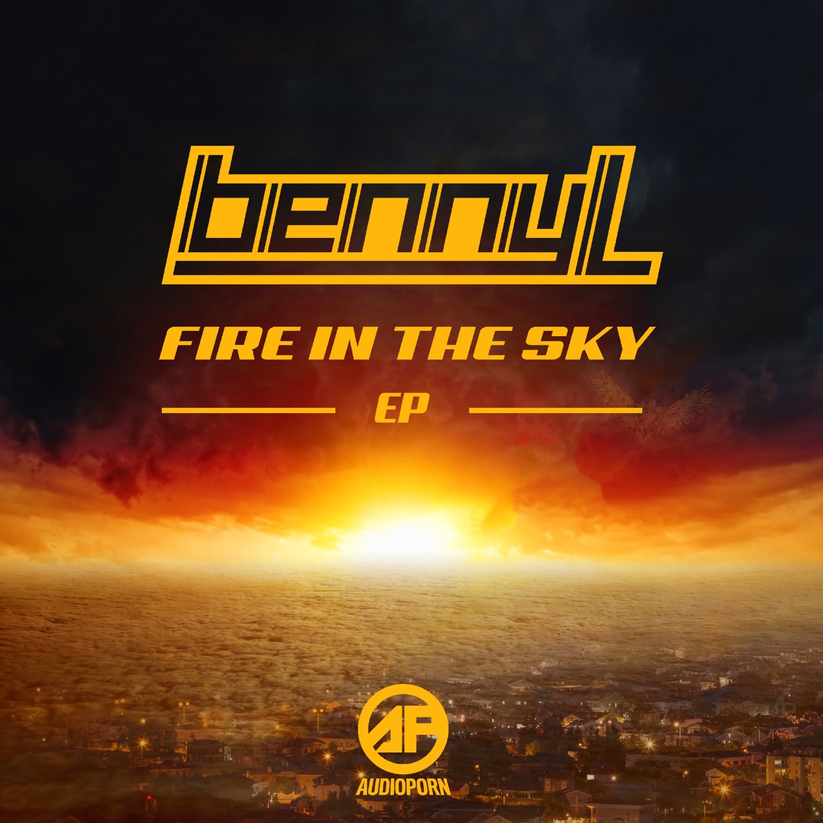 Fire In the Sky EP by Benny L album cover