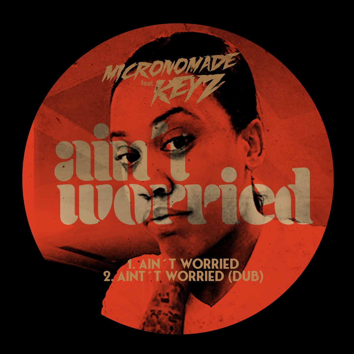 Ain't Worried (feat. Keyz) - Single by Micronomade album cover