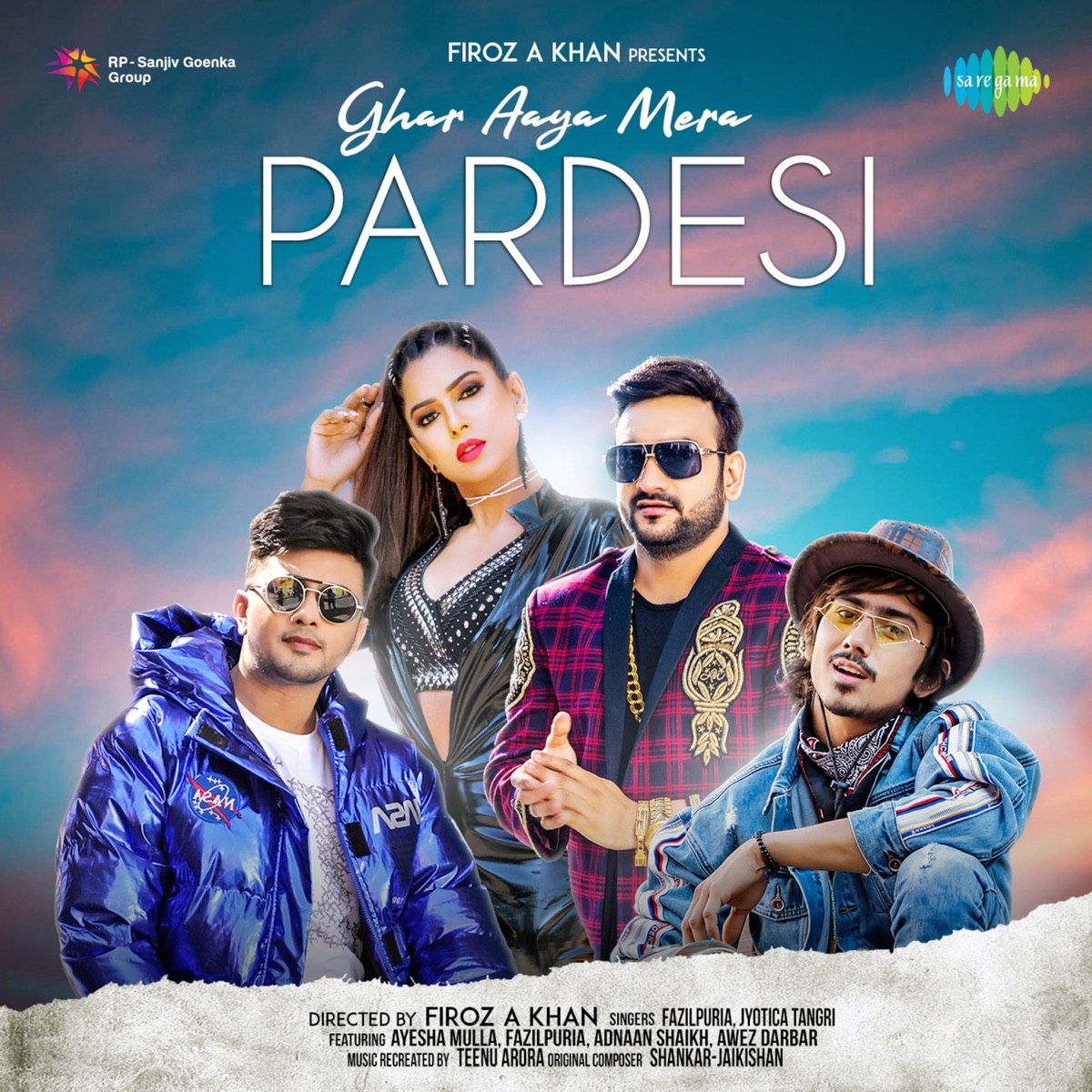 Ghar Aaya Mera Pardesi - Single by Fazilpuria & Jyotica Tangri album cover