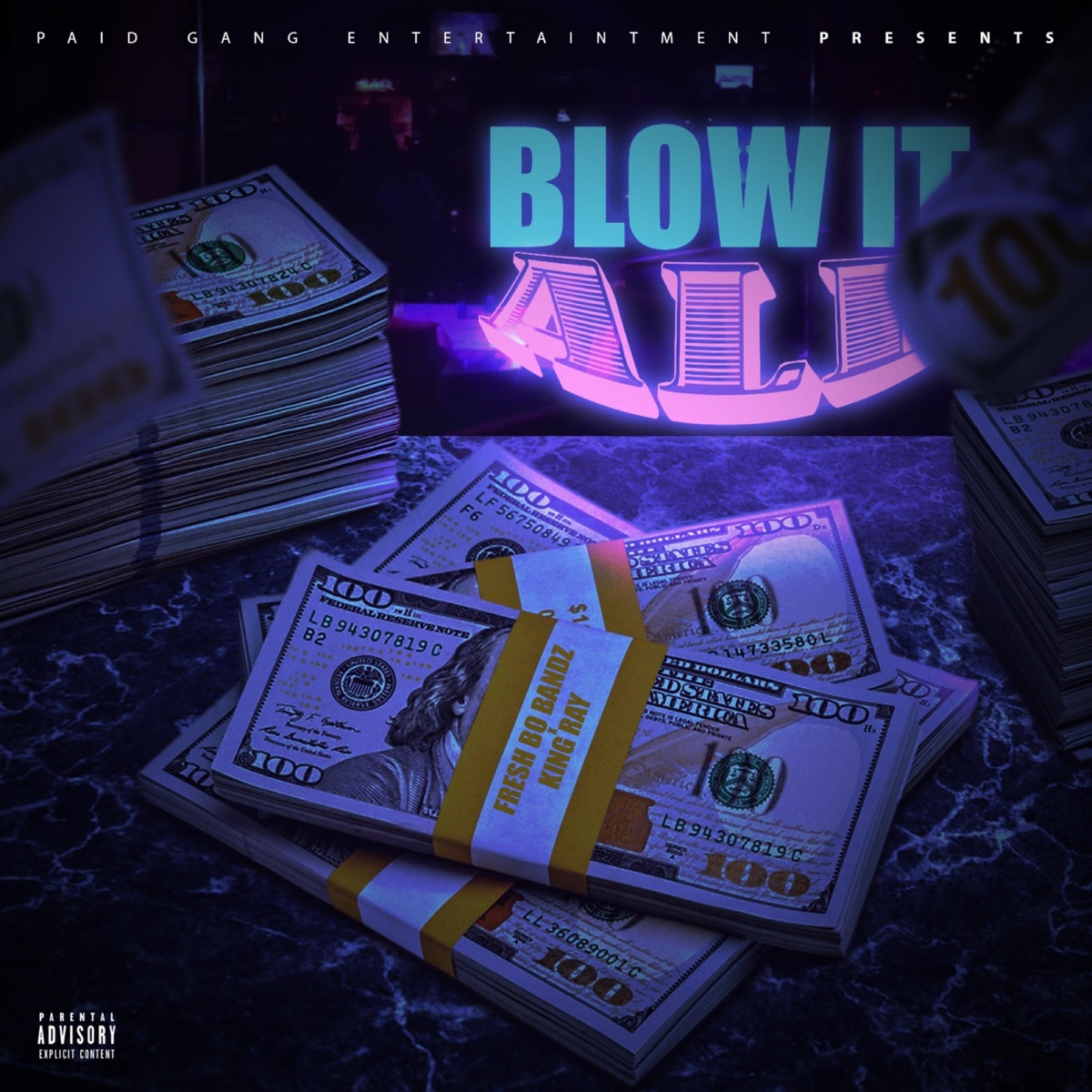 Blow It All - Single by Fresh & Bo Bandz album cover