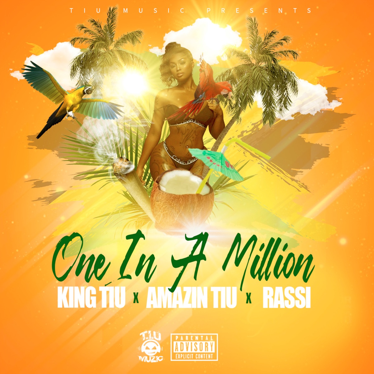 One In a Million (feat. Rassi & Amazin Tiu) - Single by King Tiu album cover