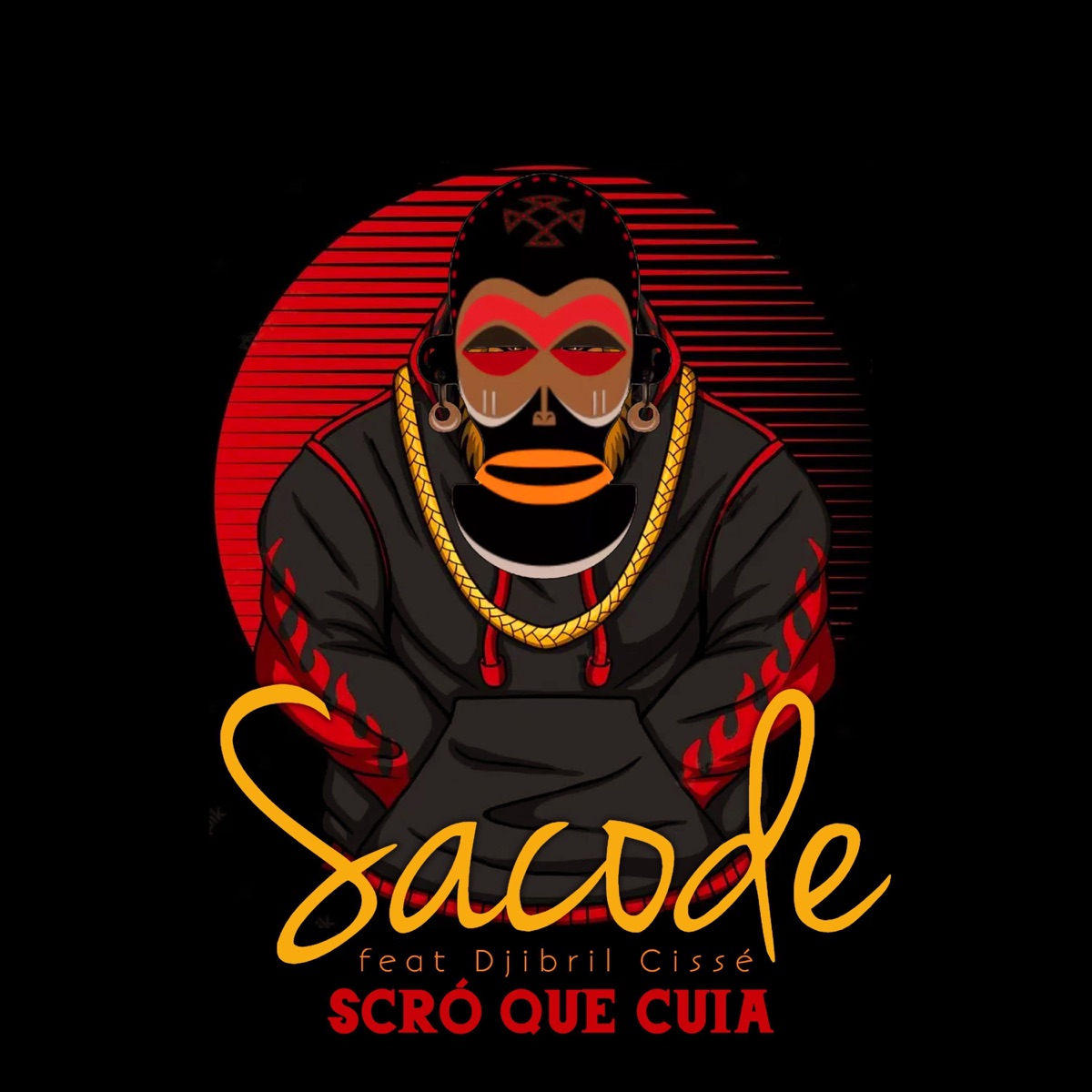 Sacode (feat. Djibril Cissé) - Single by Scro Que Cuia album cover