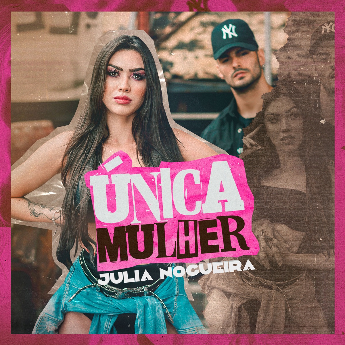 Única Mulher - Single by Julia Nogueira album cover
