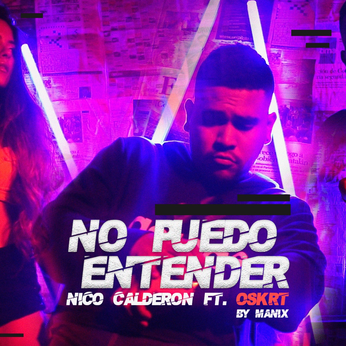 No Puedo Entender (feat. Oskrt) - Single by Nico Calderon album cover