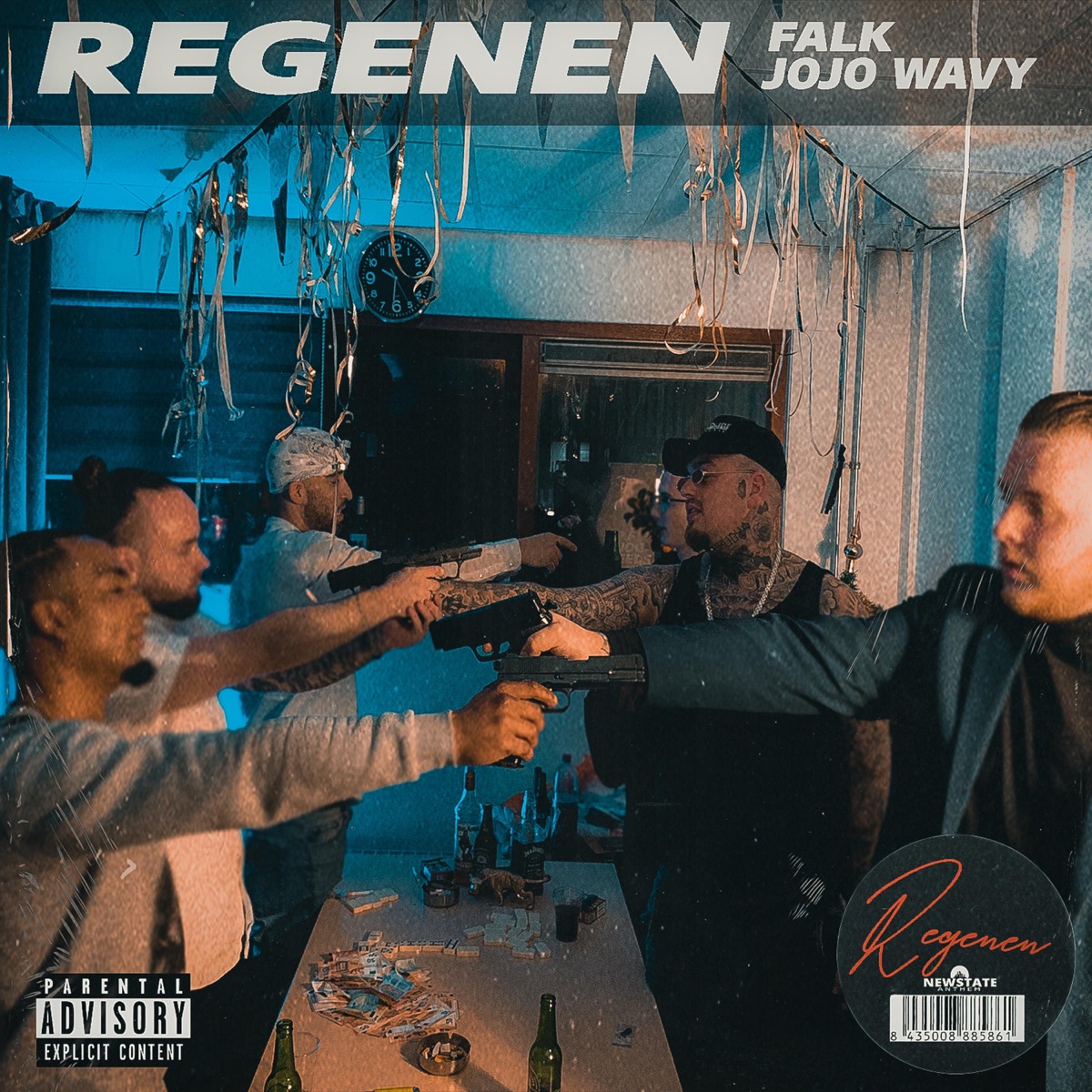 Regenen - Single by Jojo Wavy & Falk album cover