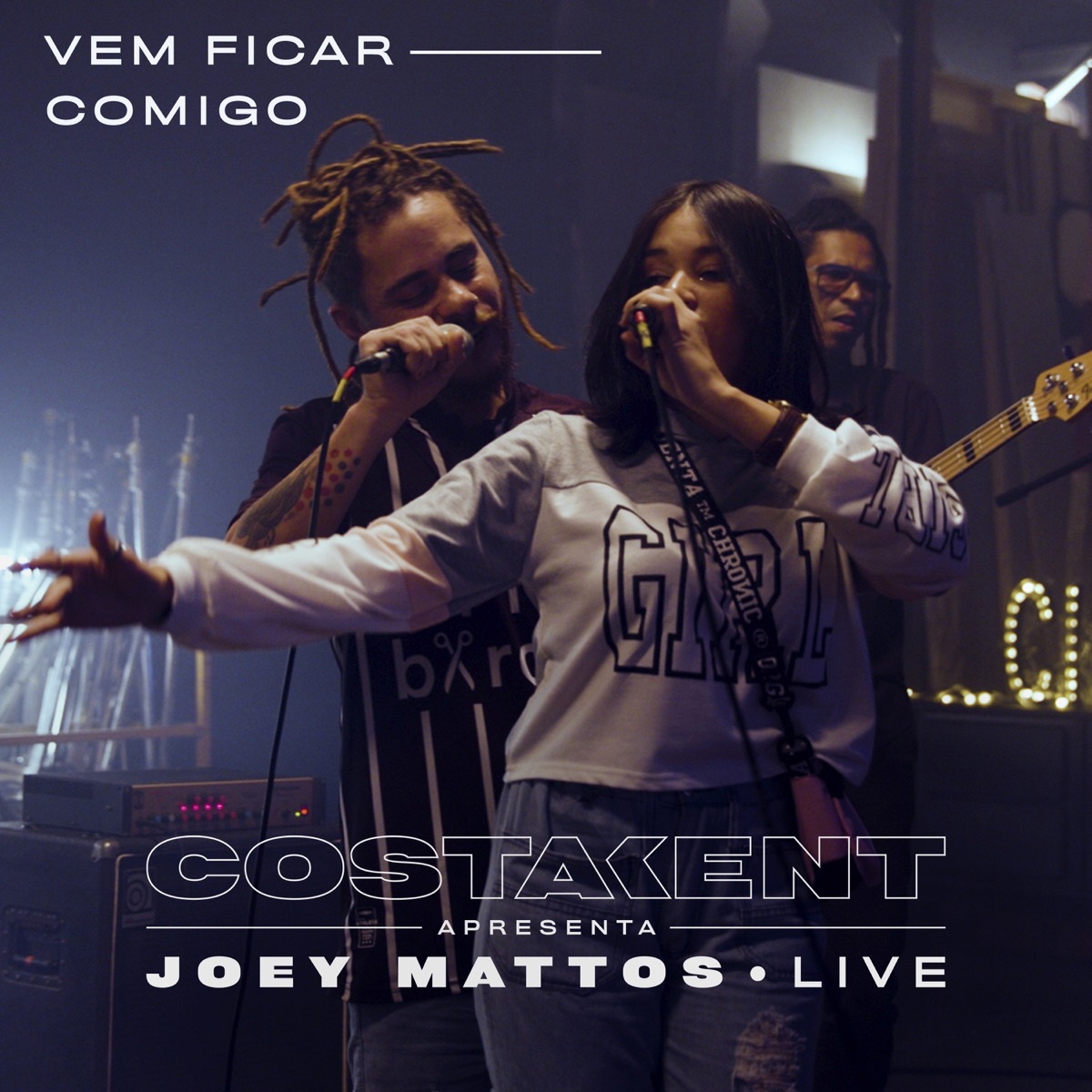 Vem Ficar Comigo (Live) - Single by CostaKent, Joey Mattos & Emmilly Felix album cover