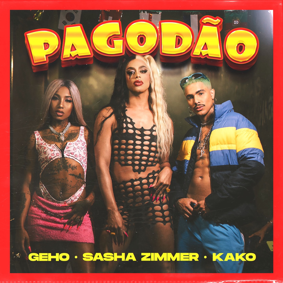 Pagodão - Single by Sasha Zimmer, KAKO & Geho album cover