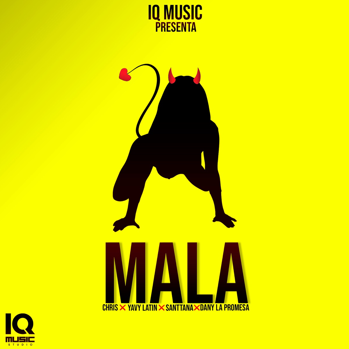 Mala - Single by Chris Music, Dany Escobar, Yavy Latin & Santtana album cover