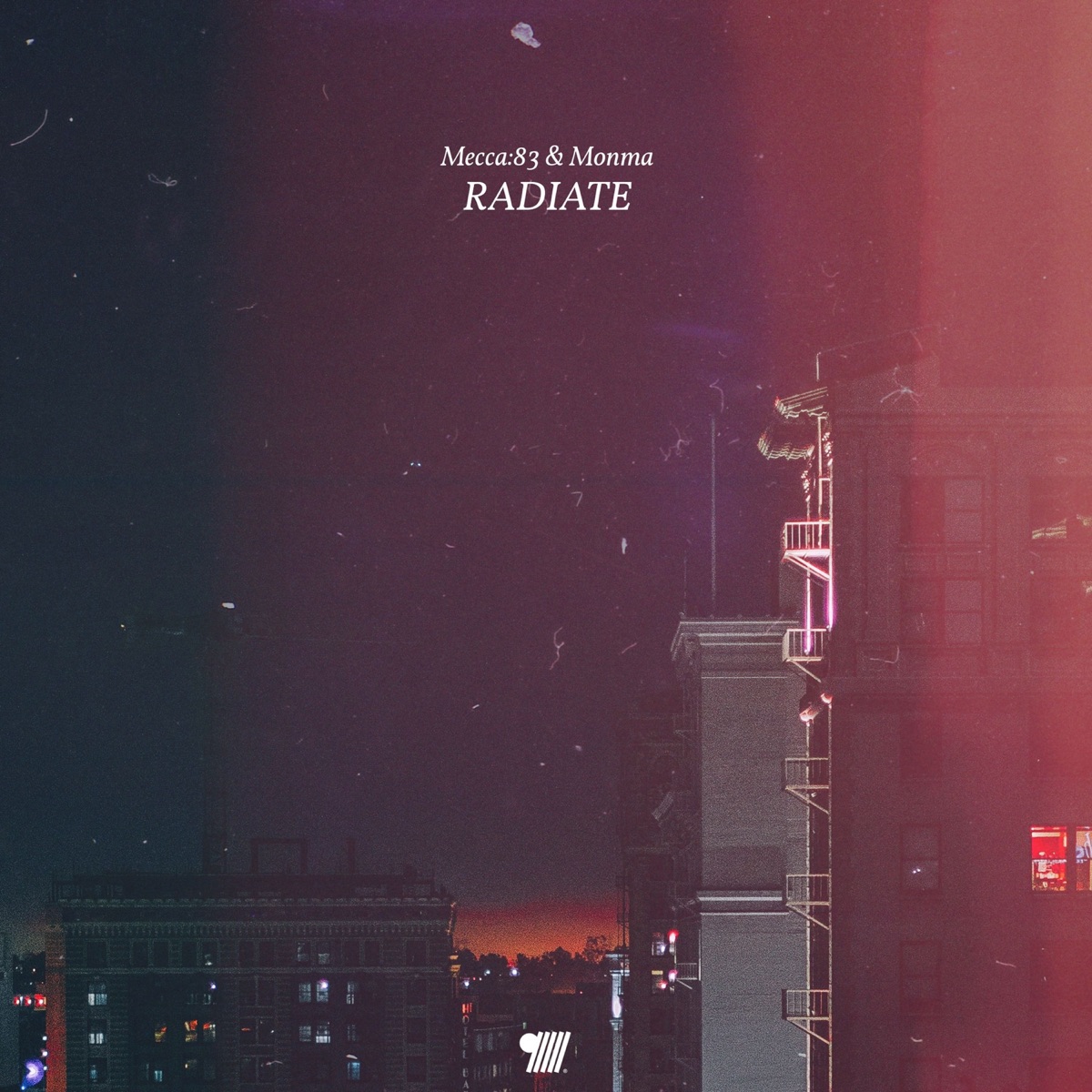 Radiate - Single by Mecca:83 & Monma album cover