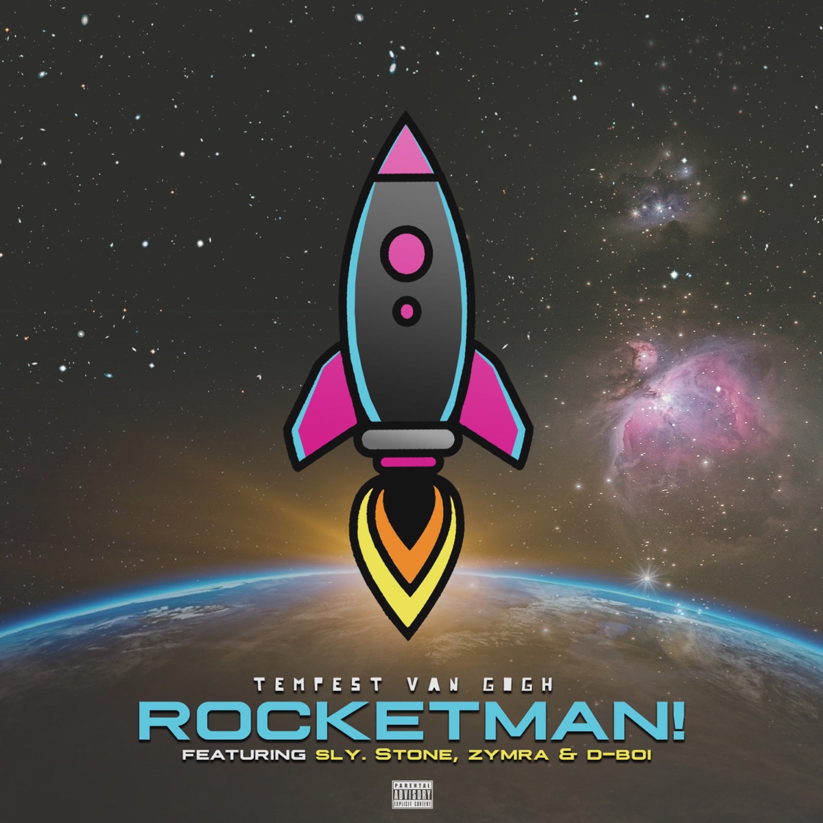 Rocketman! (feat. Sly.Stone, Zymra & D-Boi) - Single by Tempest Van Gogh album cover