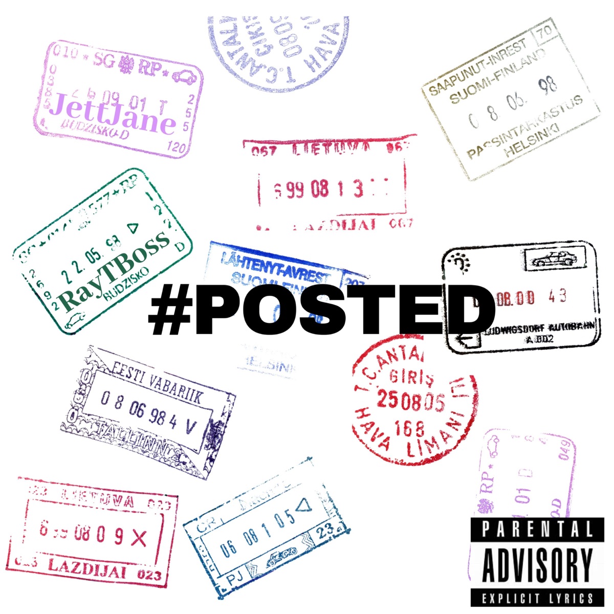 Posted - Single by RayTboss & JettJane album cover