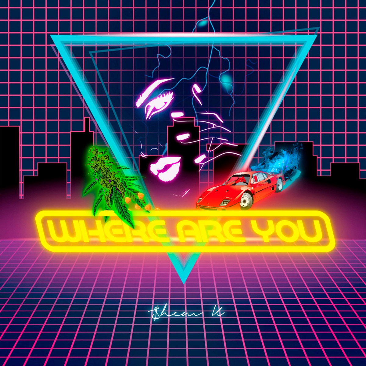 W.A.Y - Single by $hem K album cover