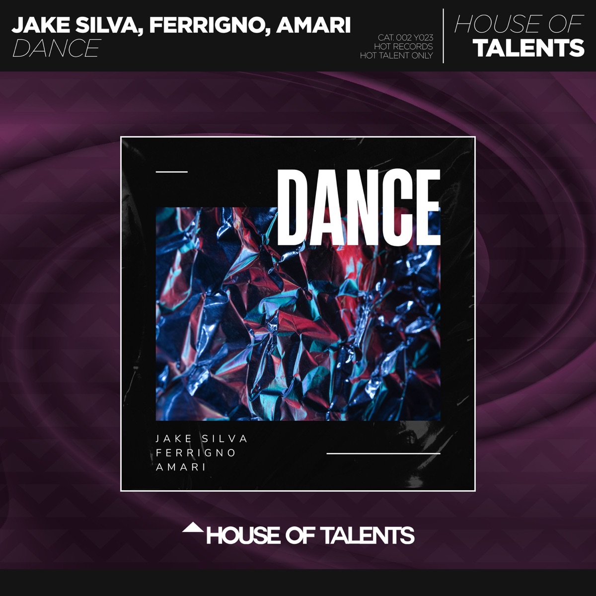 Dance - Single by Jake Silva, Ferrigno & Amari album cover