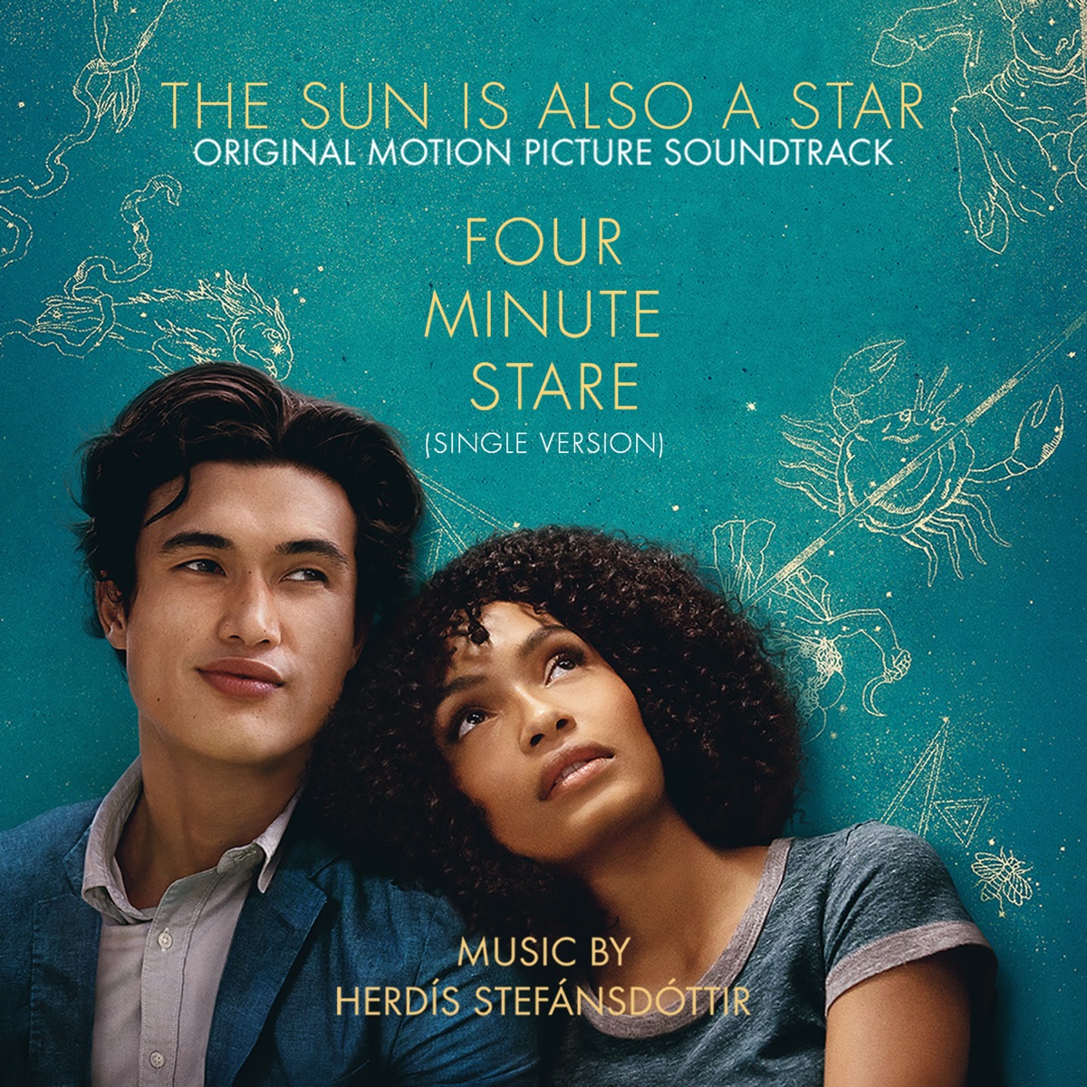 Four Minute Stare (Single Version) by Herdís Stefánsdóttir, Lyris Quartet, Dustin O'Halloran, Bryan Senti & Hal Rosenfeld album cover