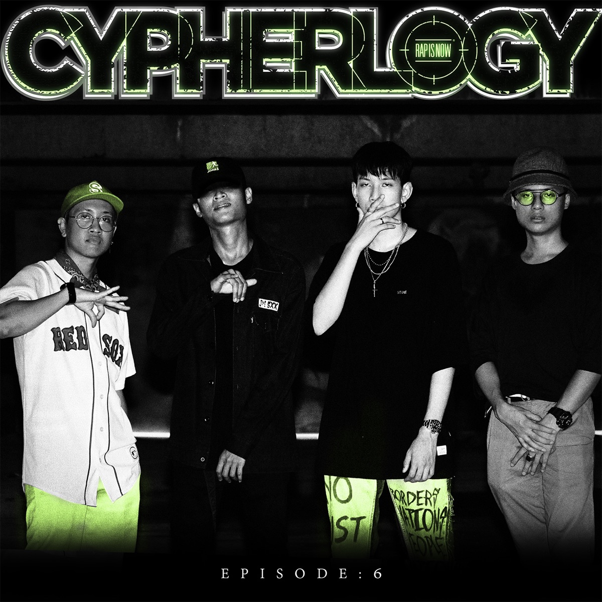 SSSUNSHINE x LAZYLOXY x ZEESKY x AUTTA (feat. SSSUNSHINE, LAZYLOXY, ZEESKY & AUTTA) [Cypherlogy] - Single by Rap Is Now album cover