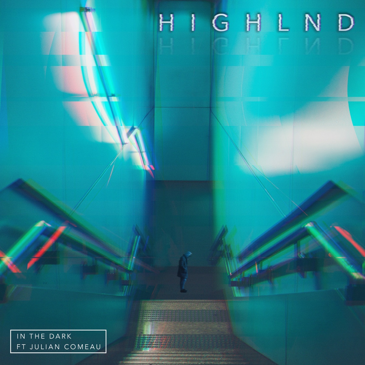 In the Dark (feat. Julian Comeau) - Single by Highlnd album cover