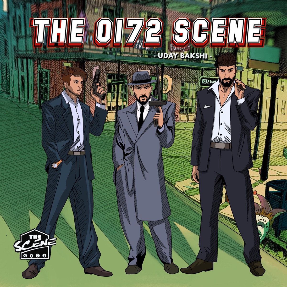 The 0172 Scene by Uday Bakshi album cover