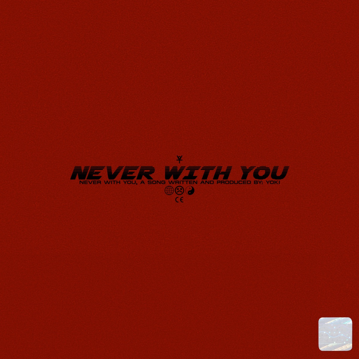 Never With You - Single by Yoki album cover