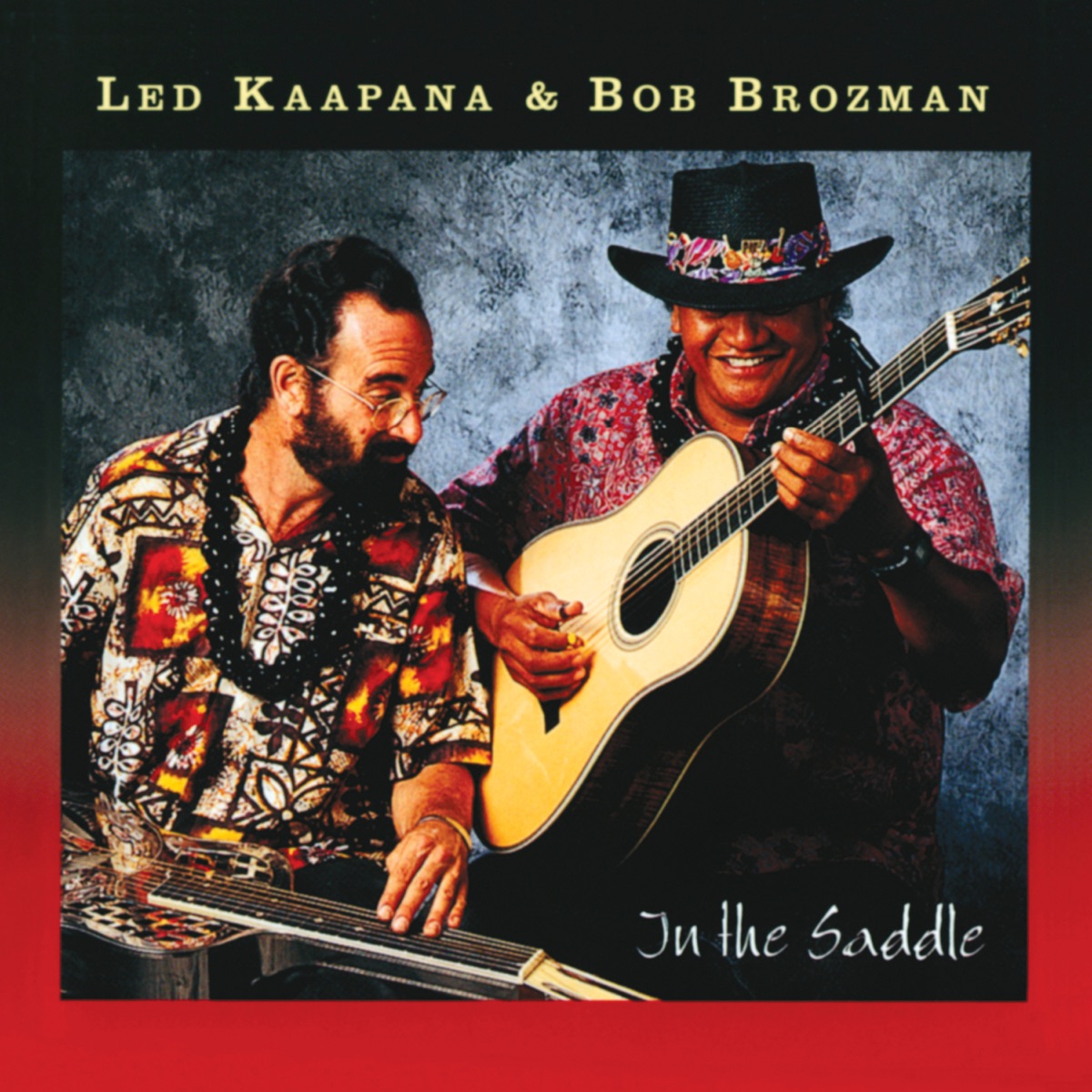 In the Saddle by Ledward Ka'apana & Bob Brozman album cover