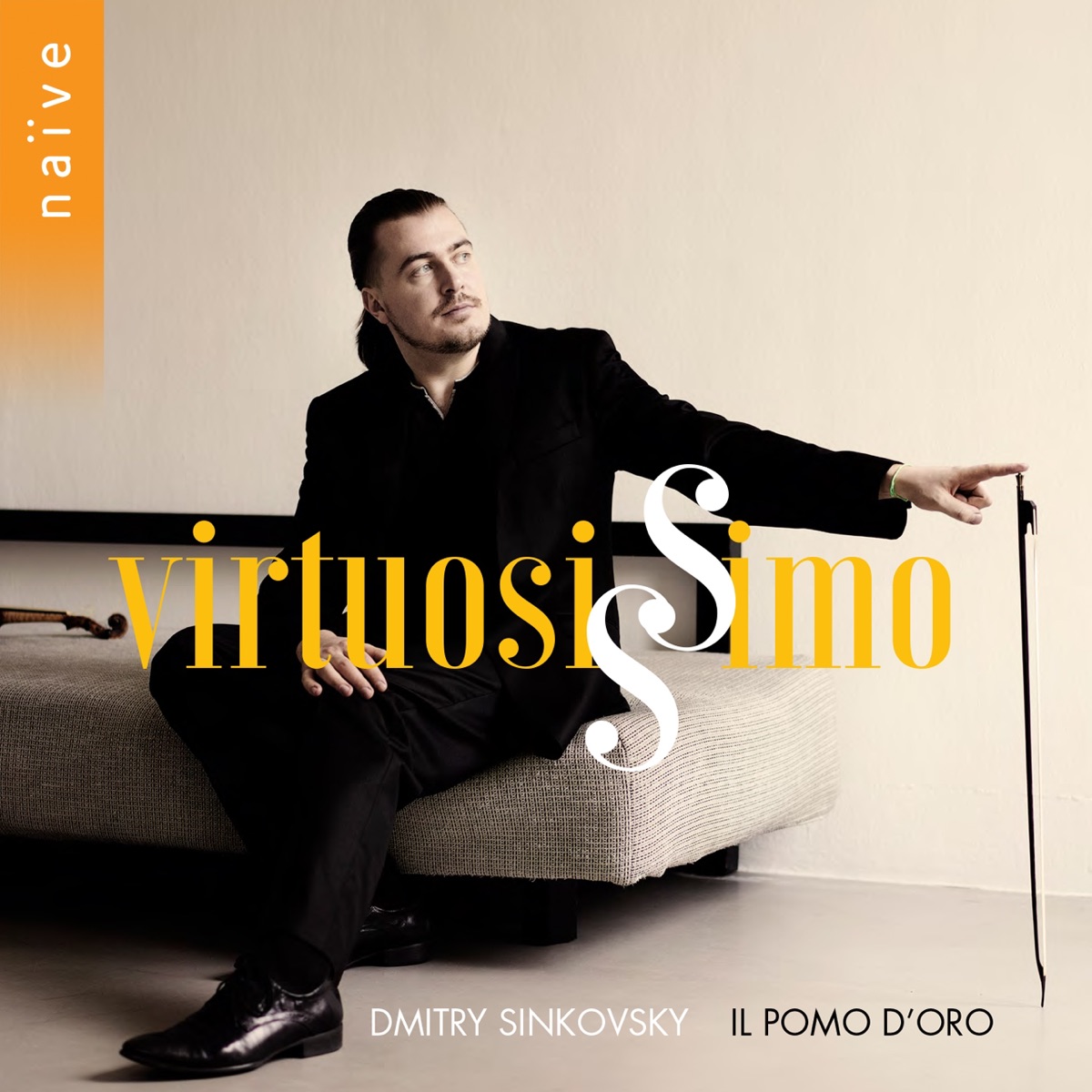 Virtuosissimo by Dmitry Sinkovsky & Il Pomo d'Oro album cover