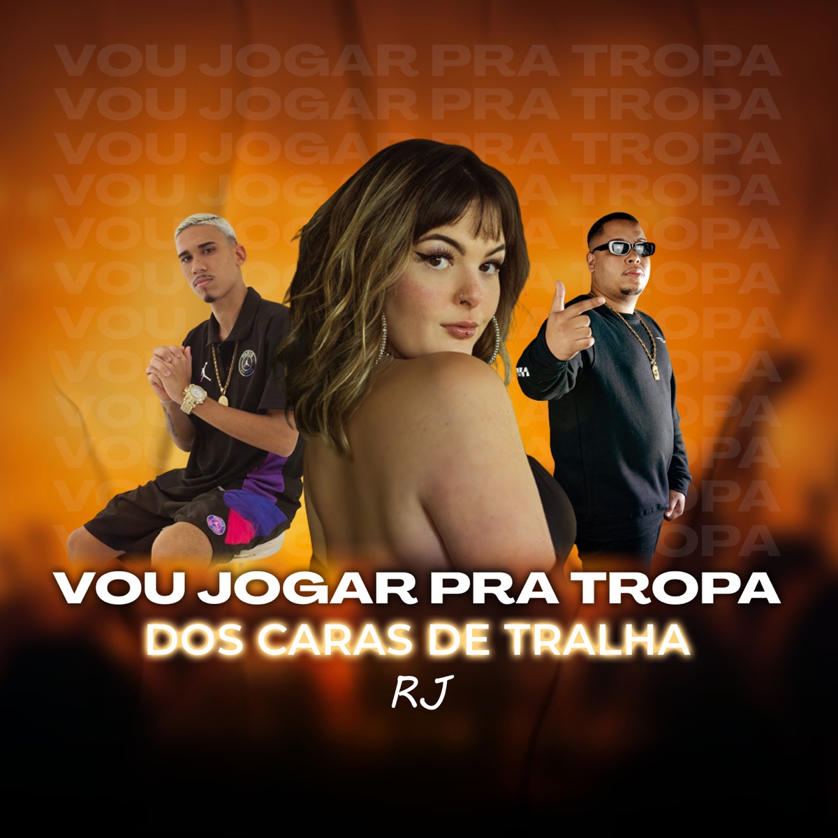 Vou Jogar pra Tropa dos Cara De Tralha Rj - Single by DJ Terrorista, Dj Kaio Vdm & Natralhinha album cover