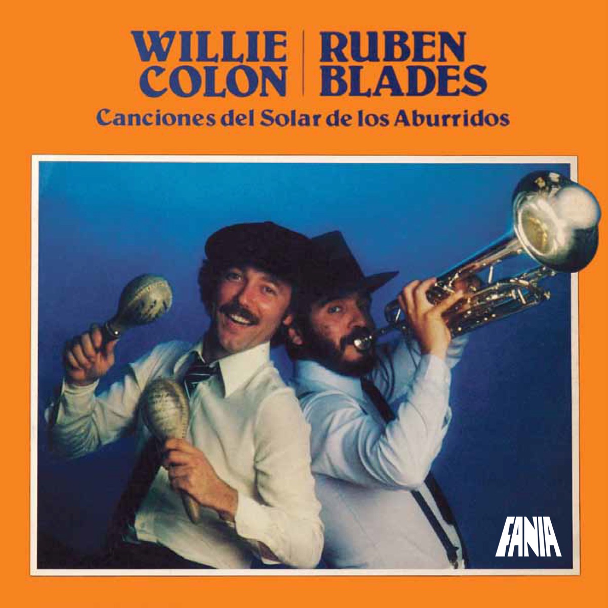 Canciones del Solar de los Aburridos by Ruben Blades & Willie Colón album cover