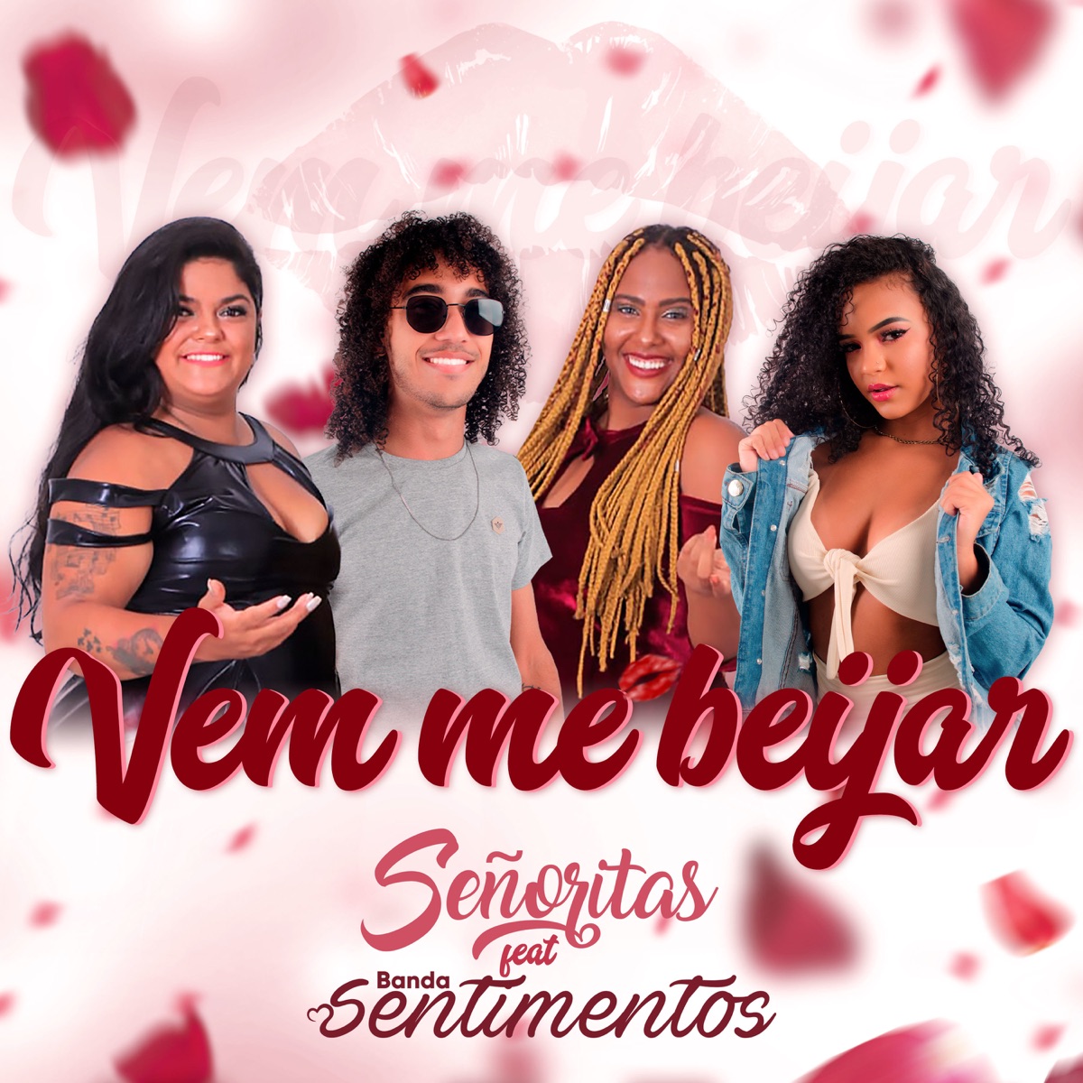 Vem Me Beijar (feat. Banda Sentimentos) - Single by Banda Señoritas album cover