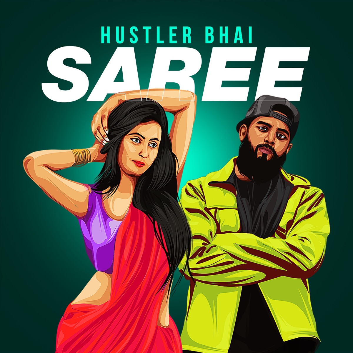 Saree - Single by Hustler Bhai album cover