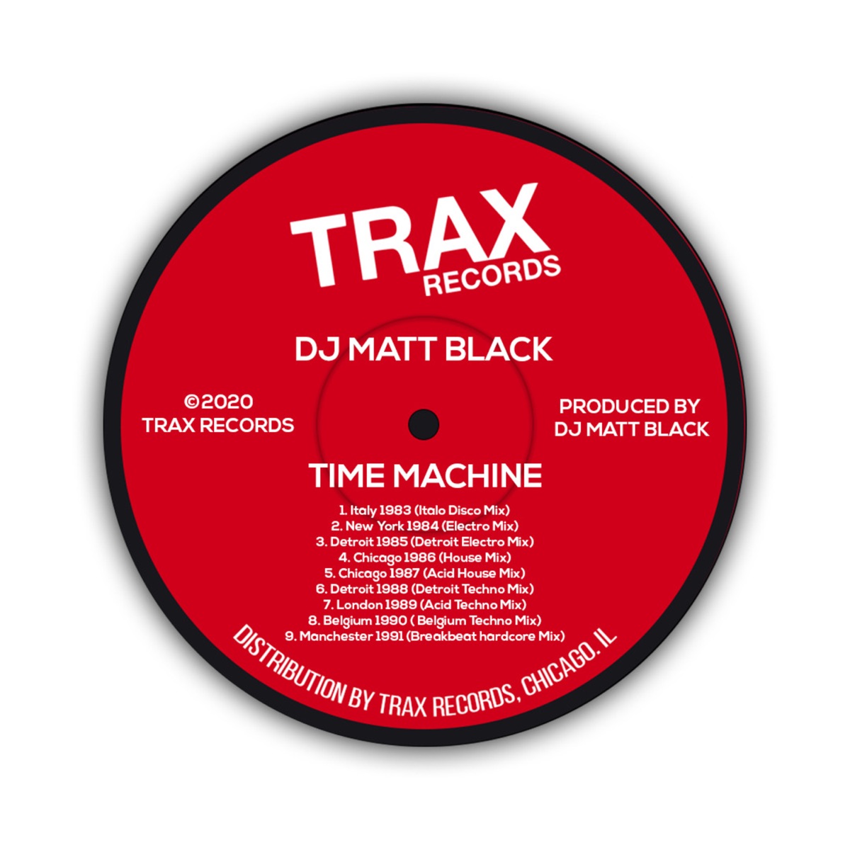 Time Machine by Dj Matt Black album cover