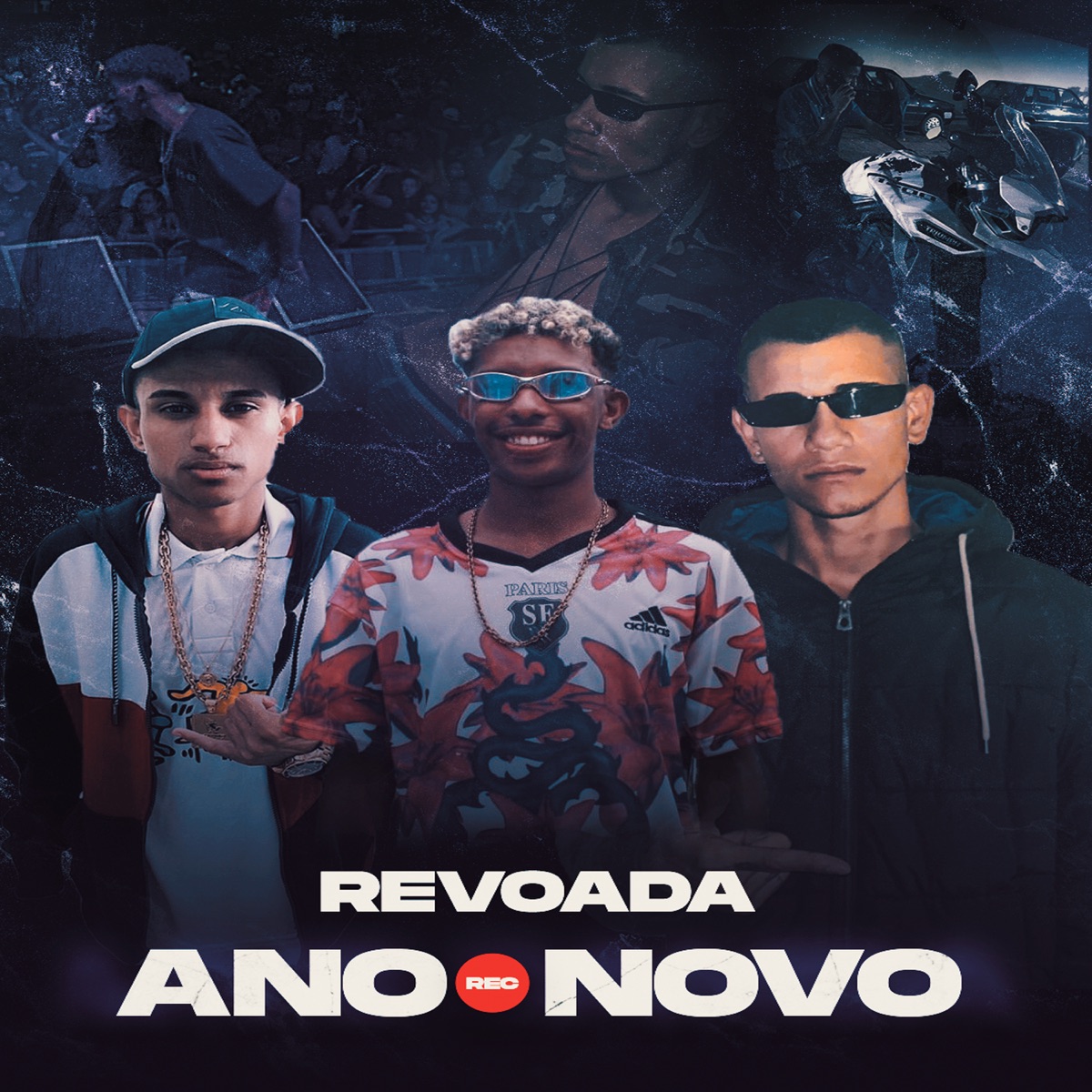 Revoada de Ano Novo (feat. Mc Neguin JP) - Single by Mc Jhonatan, Mc Juninho NH & JF FUNK album cover