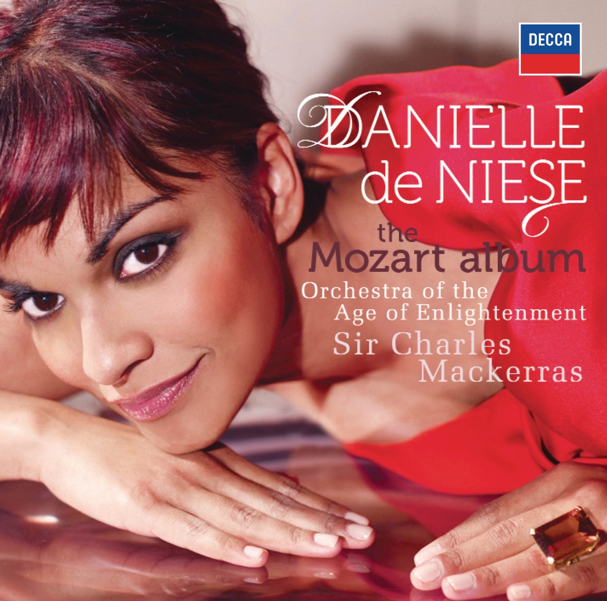 The Mozart Album by Danielle de Niese album cover