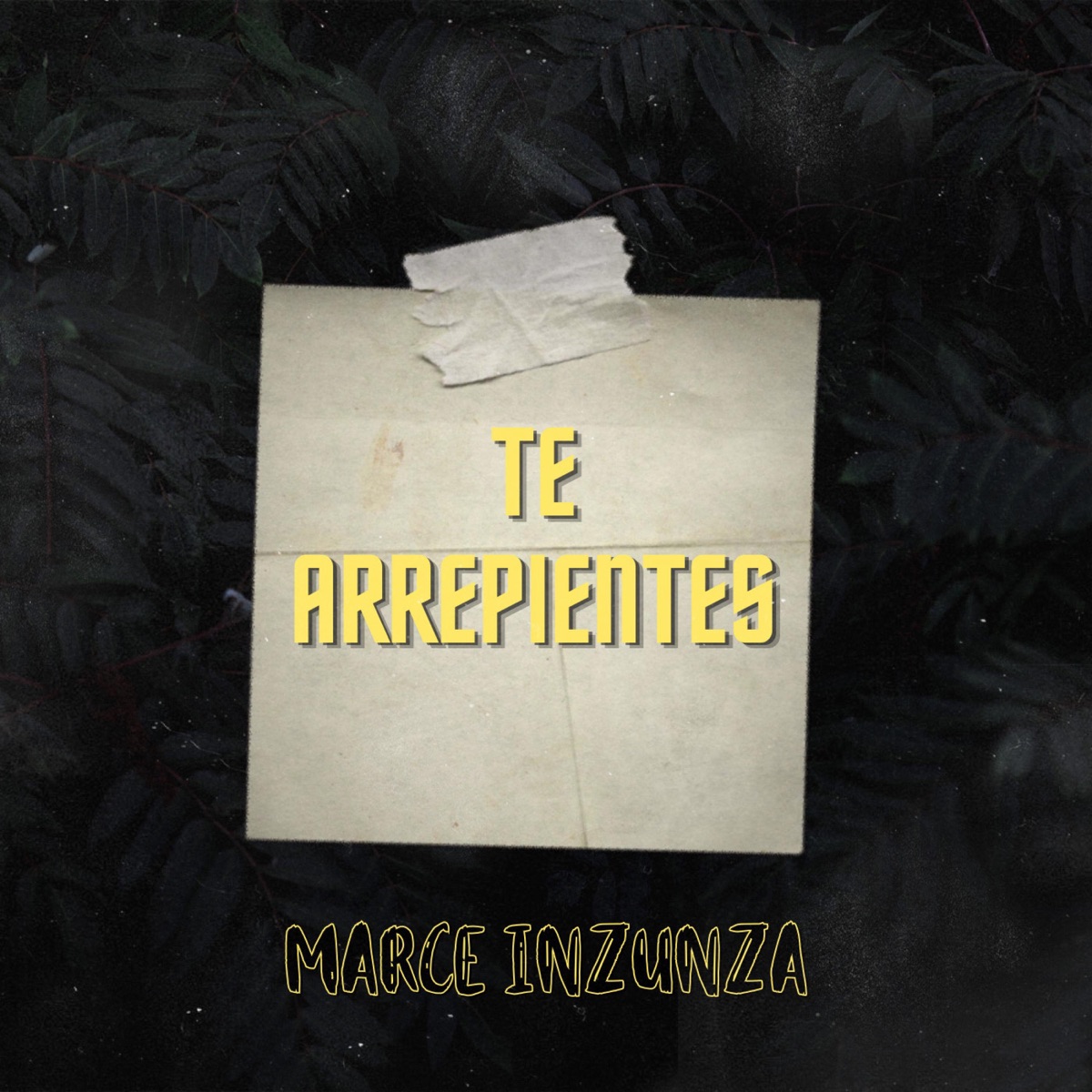 Te Arrepientes - Single by Marce Inzunza album cover