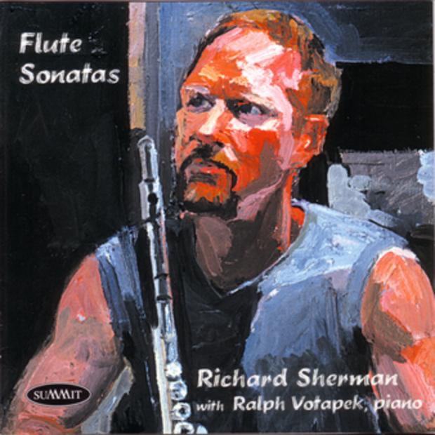 Sherman: Flute Sonatas by Ralph Votapek & Richard M Sherman album cover