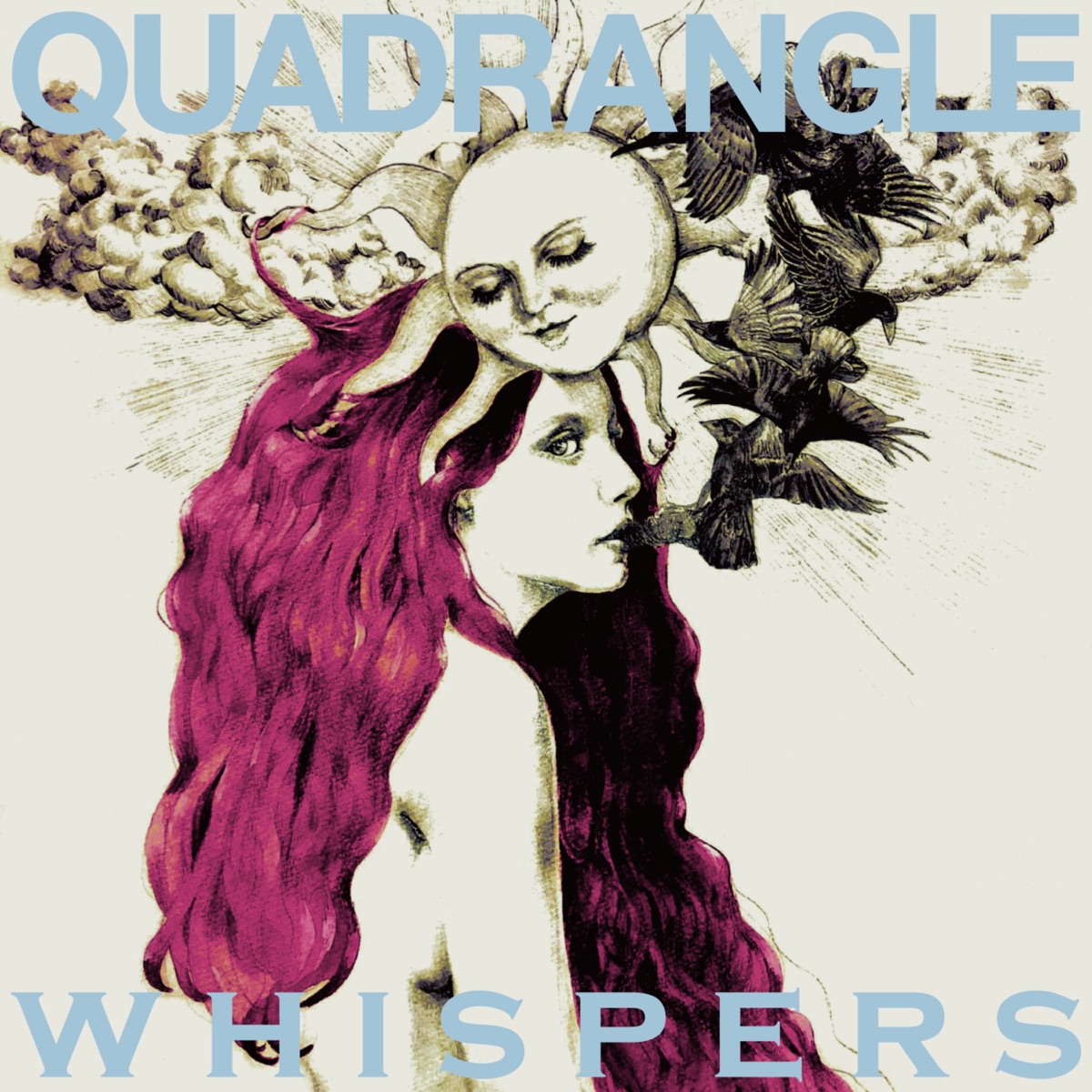 Whispers (feat. KANASTA) - Single by Quadrangle album cover