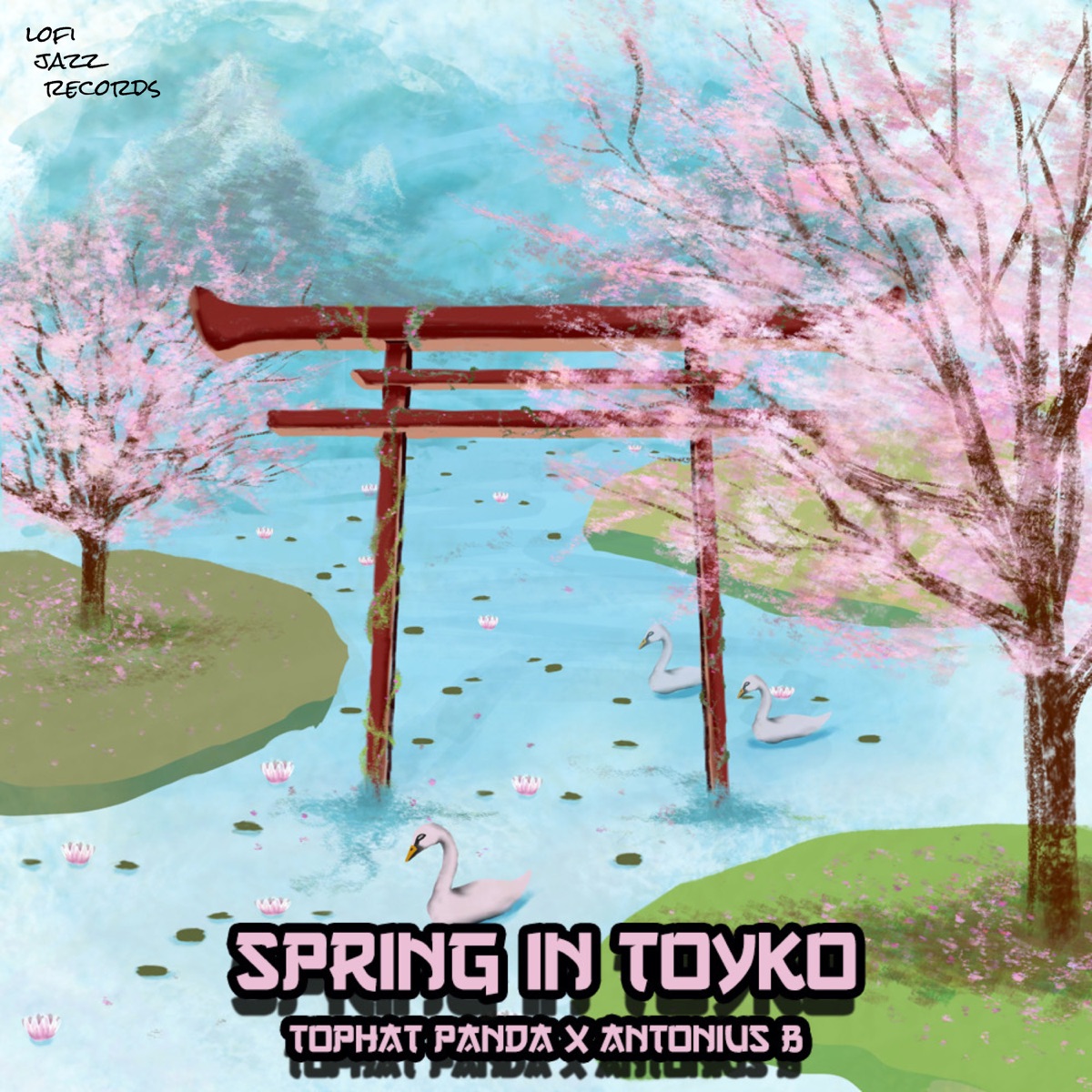 Spring In Tokyo - Single by Tophat Panda & Antonius B album cover