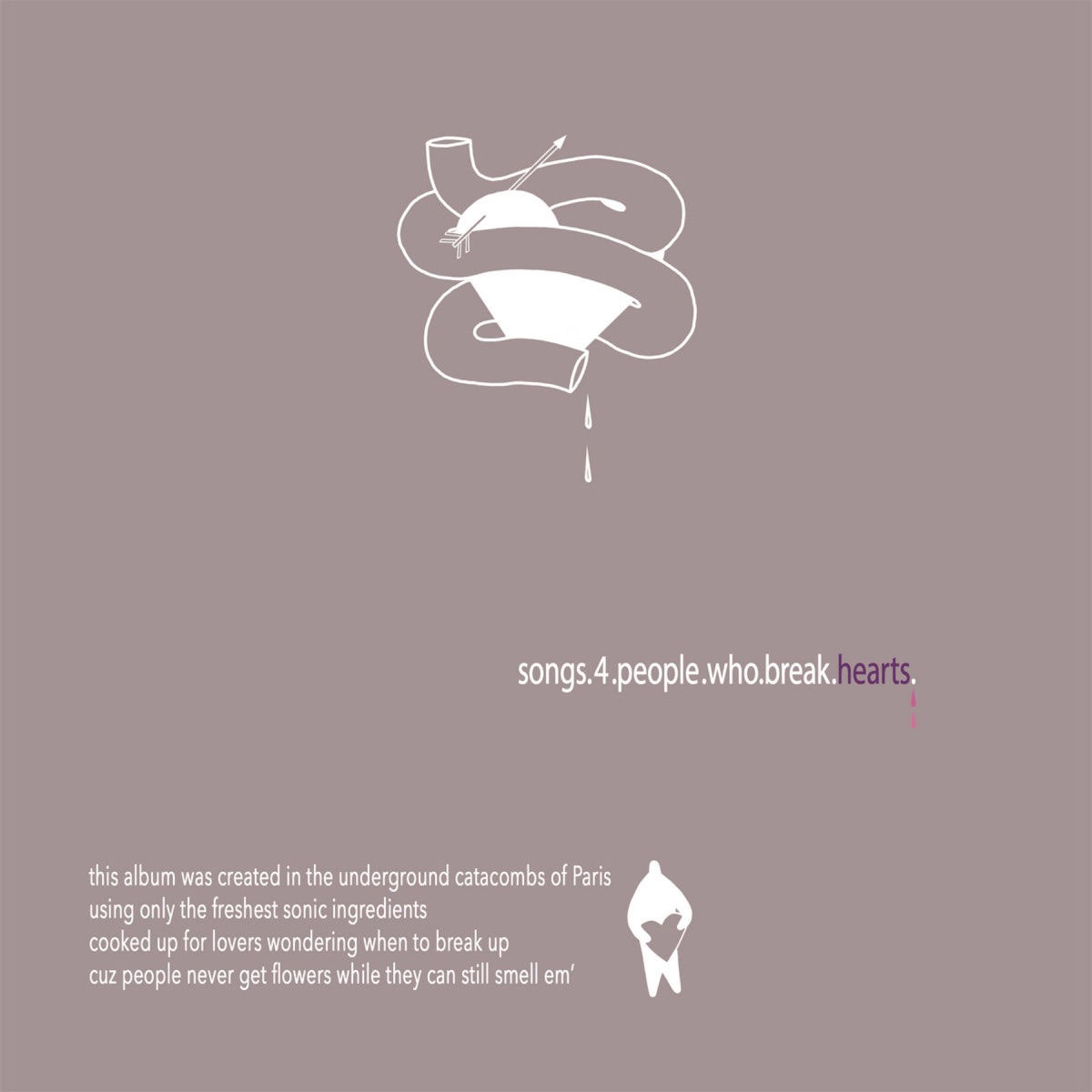 Songs.4.People.Who.Break.Hearts by NIKO IS & Thanks Joey album cover
