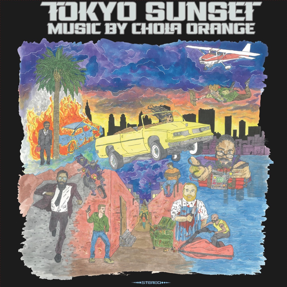 Tokyo Sunset by Chola Orange album cover