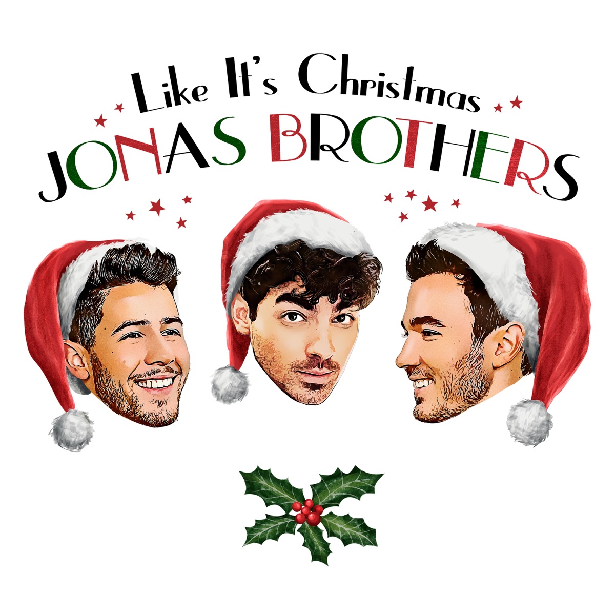 Like It's Christmas - Single by Jonas Brothers album cover