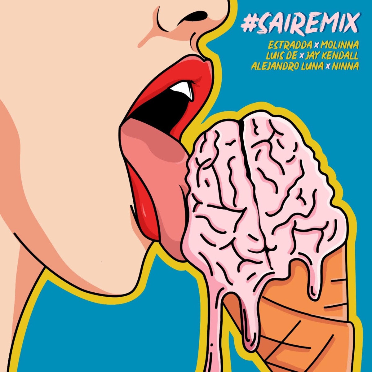 SAI (Remix) [feat. Ninna, Alejandro Luna, Luís de & Jay Kendall] - Single by Estradda & Molinna album cover