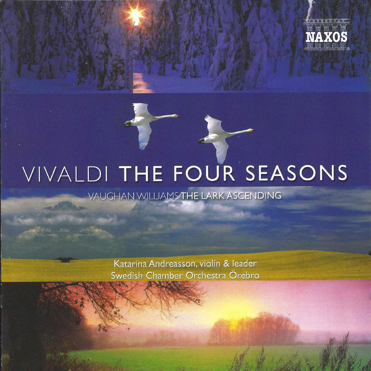 Vivaldi: The Four Seasons by Swedish Chamber Orchestra & Katarina Andreasson album cover