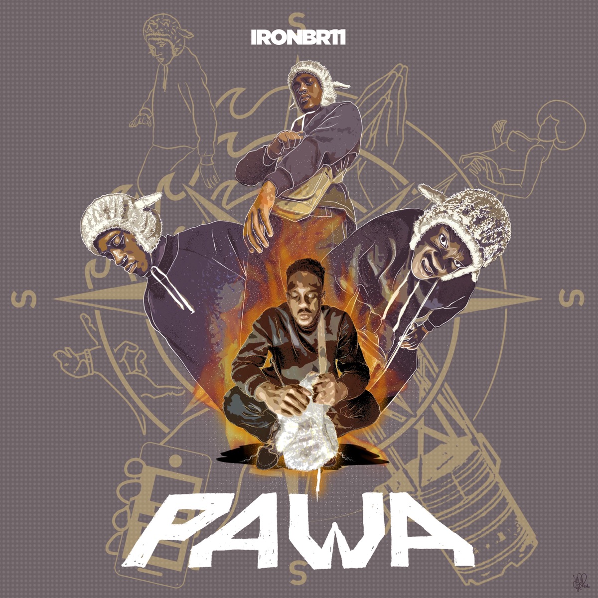 PAWA by Iron Br11 album cover