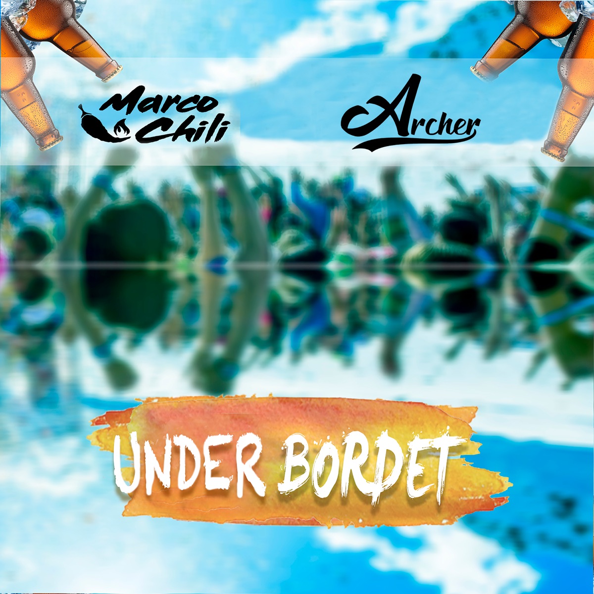 Under bordet (feat. Archer) - Single by Marco Chili & Archer album cover