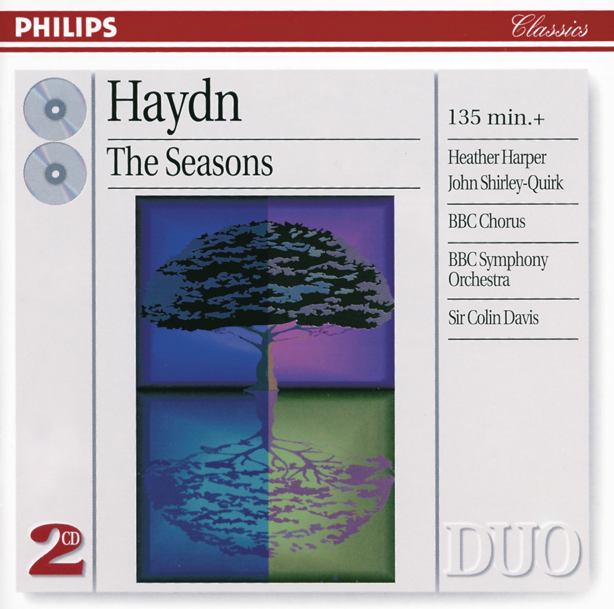 Haydn: The Seasons by BBC Symphony Chorus, Heather Harper, BBC Symphony Orchestra, John Shirley-Quirk & Sir Colin Davis album cover