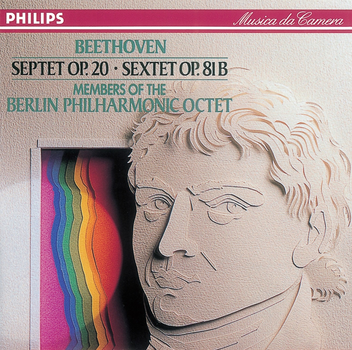 Beethoven: Septet in E-Flat - Sextet in E-Flat by Berlin Philharmonic Octet & Manfred Klier album cover