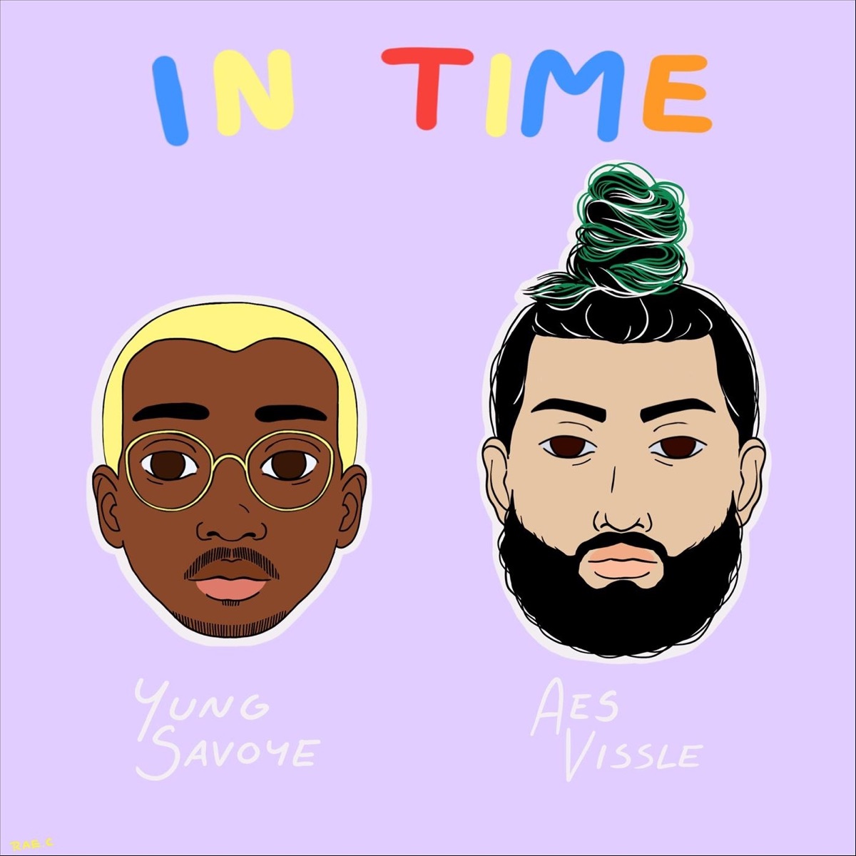 In Time (feat. Aes Vissle) - Single by Yung Savoye album cover
