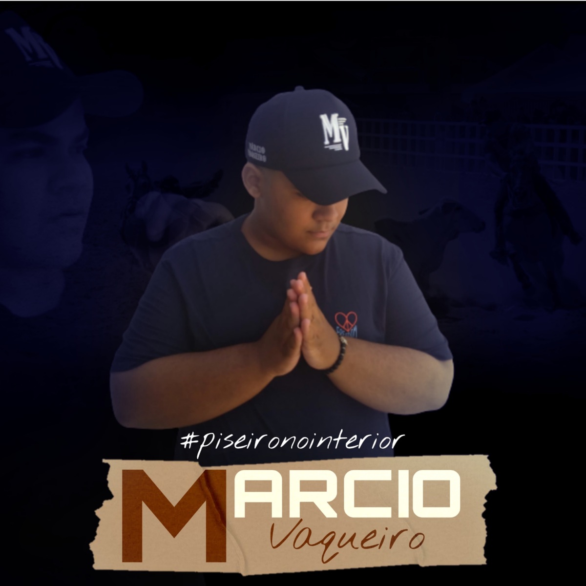 Piseiro no Interior (Remix) - Single by Marcio Vaqueiro album cover
